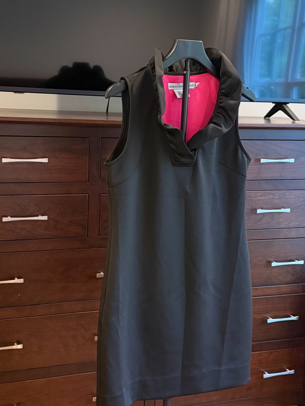 Gretchen Scott Ruffneck Dress